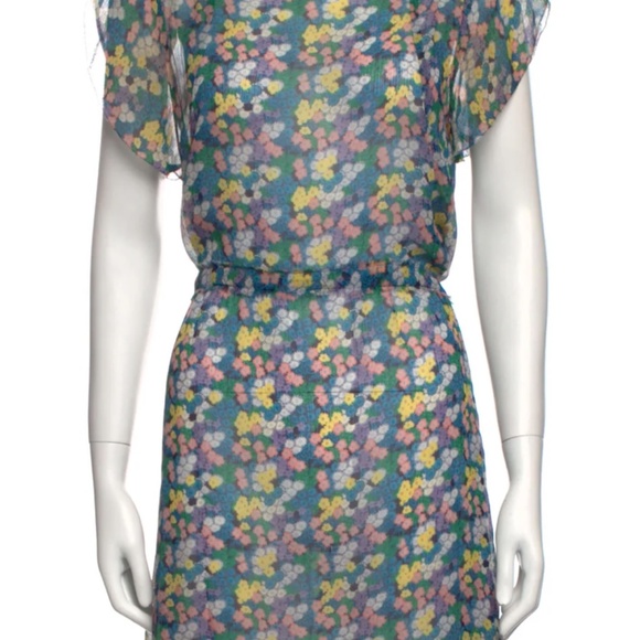 BAND OF OUTSIDERS SILK CREPE DRESS - Picture 3 of 4